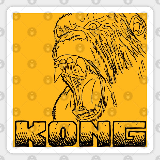 Kong Magnet by djmrice